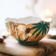 Bug and Leaf Print on House of Disaster Luxe Bee Bowl