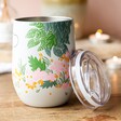 Lid taken off House of Disaster Moomin Floral Keep Cup