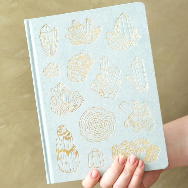 Designworks Ink Vegan Suede Mineralogy Jumbo Journal Designworks Ink Vegan Suede Mineralogy Jumbo Journal