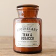 Paddywax Apothecary Teak and Tobacco Candle