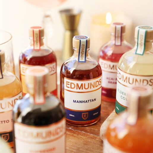 Selection of 100ml Edmunds Cocktails