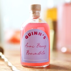 Personalised 100ml Edmunds Cocktails Açai Berry Bramble