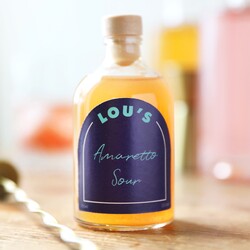 Personalised 100ml Edmunds Cocktails Amaretto Sour