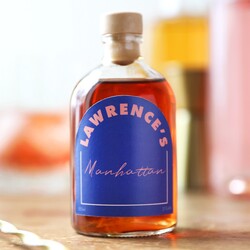 Personalised 100ml Edmunds Cocktails Manhattan