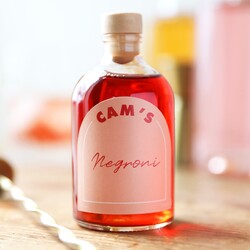 Personalised 100ml Edmunds Cocktails Negroni