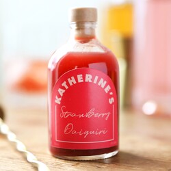 Personalised 100ml Edmunds Cocktails Strawberry Daiquiri