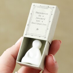 East of India Matchbox Buddha Ornament
