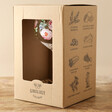 Peony Balloon Gin Glass in Packaging
