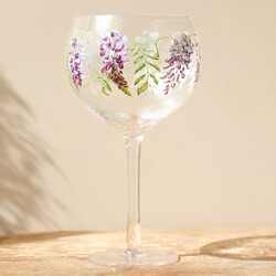 Wisteria Balloon Gin Glass