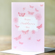 Bees and Butterflies Mother's Day Card on Table