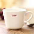Keith Brymer Jones Love Espresso Cup on Table