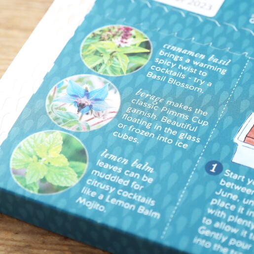 The Cocktail Bar by Growbar Herb Types