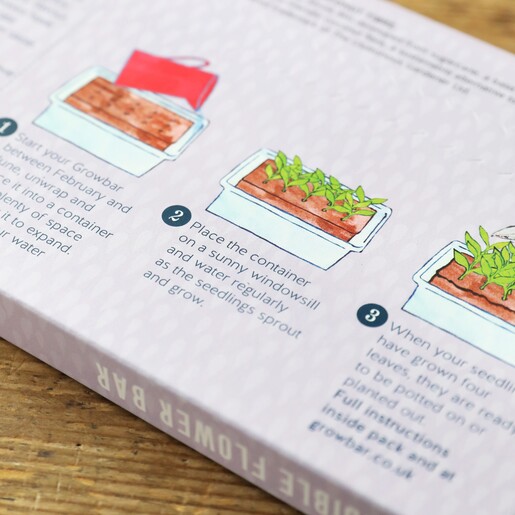 The Edible Flower Bar by Growbar Instructions