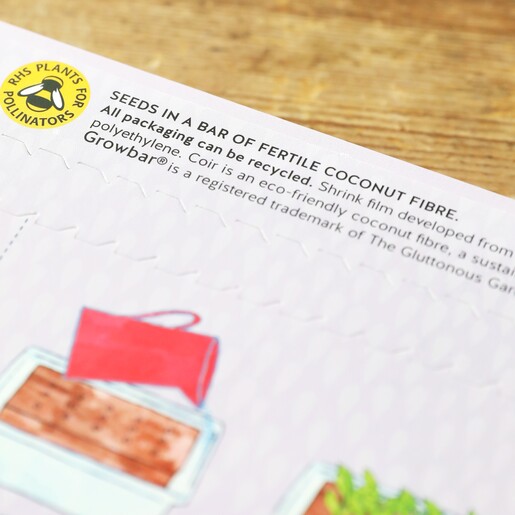 The Edible Flower Bar by Growbar Instructions