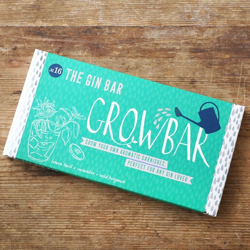 The Gin Bar by Growbar on Wood Surface