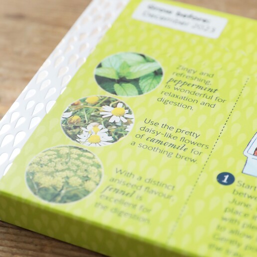 The Tea Bar by Growbar Herb Types