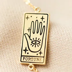 Gold Fortune Tarot Card Bracelet