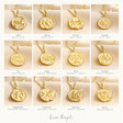 Graphic of All Personalised Gold Stainless Steel Zodiac Pendant Necklaces
