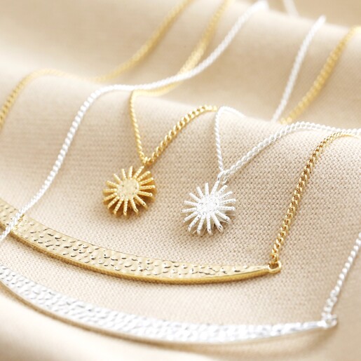 Silver Layered Necklace | ShopStyle UK