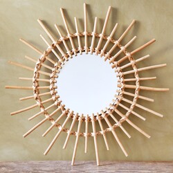 Bamboo Starburst Mirror