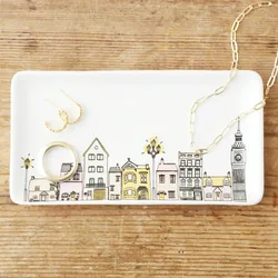 Long Townhouse Design Trinket Dish