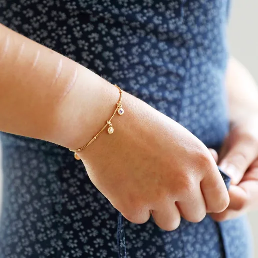 Lisa Angel Special Personalised Birthstone Bracelet