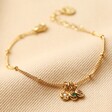 Lisa Angel Ladies' Gold Personalised Birthstone Bracelet