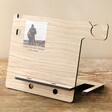Personalised Photo Wooden Accessory Stand with No Accessories