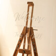 Easel With Personalised Square Acrylic Wedding Sign