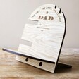 Personalised The Legend Wooden Accessory Stand Engraved with Dad