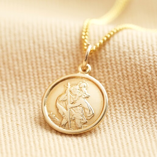 Saint Benedict Coin Necklace - Silver - Autom