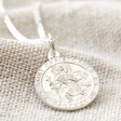 Men's Personalised Sterling Silver St Christopher Pendant