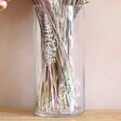 Personalised Large Cylinder Glass Vase