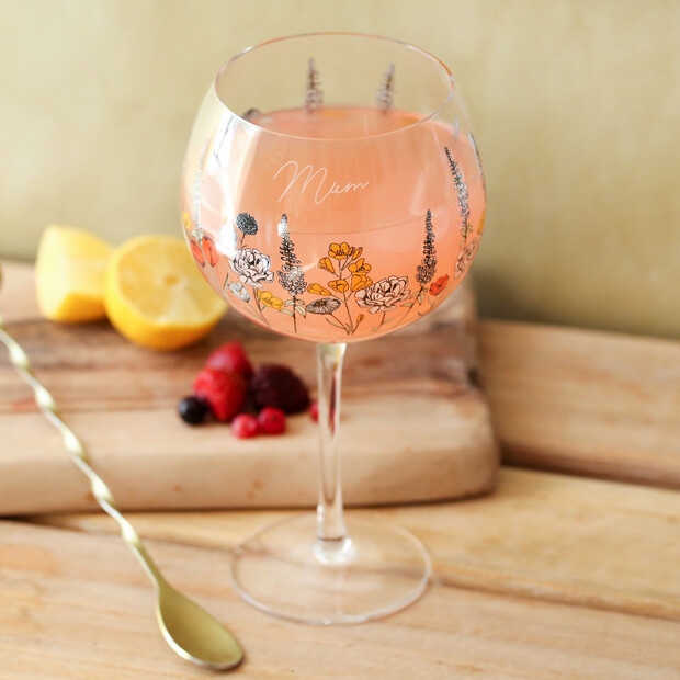 Gin Glasses Set of Hand Crafted Balloon G&T Cocktail Glass Set