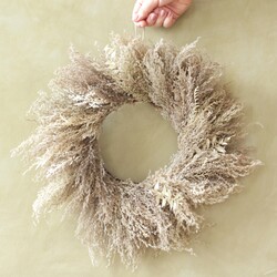 Dried Pampas Grass Wreath