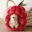 Jellycat Brambling Hedgehog Soft Toy on table
