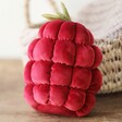 back of raspberry from Jellycat Brambling Hedgehog Soft Toy
