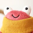 Close Up of the Top of the Jellycat Cozy Crew Lobster Soft Toy