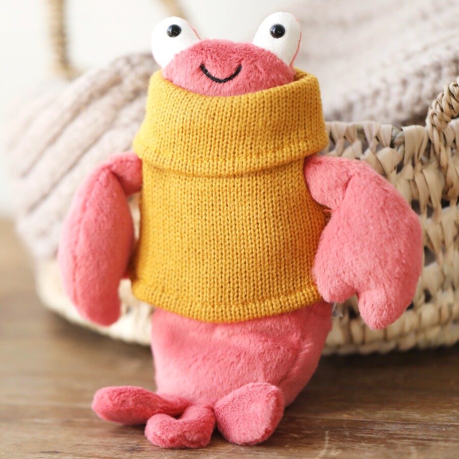 Brand New Jellycat Cozy Crew Lobster