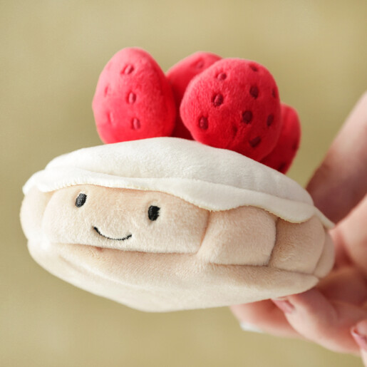 Pretty Tarte Aux Fraises Soft Toy | Jellycat | Lisa Angel