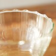 Top of Fluted Glass Vase