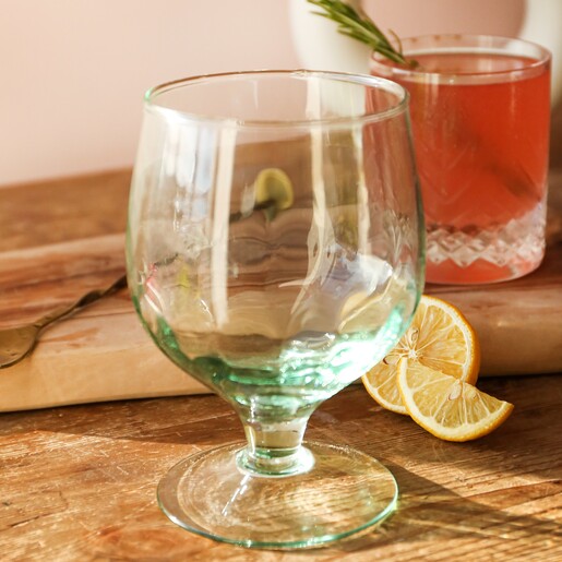 Recycled Gin Goblet Barware Lisa Angel