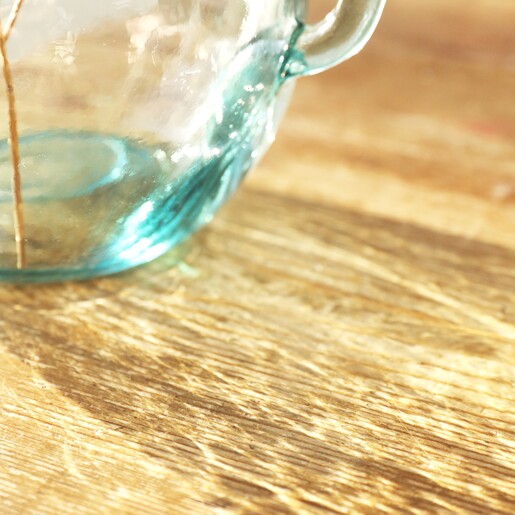 Bottom of Recycled Glass Bowl Jug