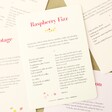 Recipe Card in The Cocktail Deck of Cards
