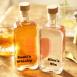 Personalised Pair of 20cl Heart Couples' Spirits on Table