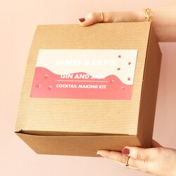Personalised Gin & Jam Cocktail Kit