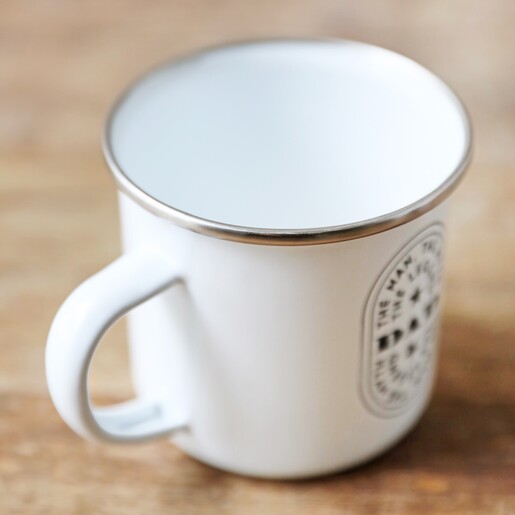 Side of Personalised The Legend Enamel Mug