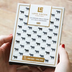 Love Cocoa Colombian 41% Milk Chocolate Bar
