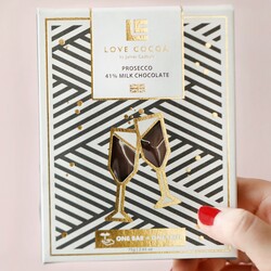 Love Cocoa Prosecco 41% Milk Chocolate Bar