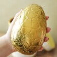 Love Cocoa Salted Caramel Milk Chocolate Easter Egg Wrapped in Foil